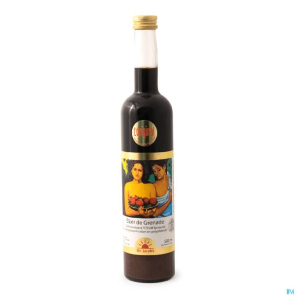 Packshot Elexir Granaatappel 500ml