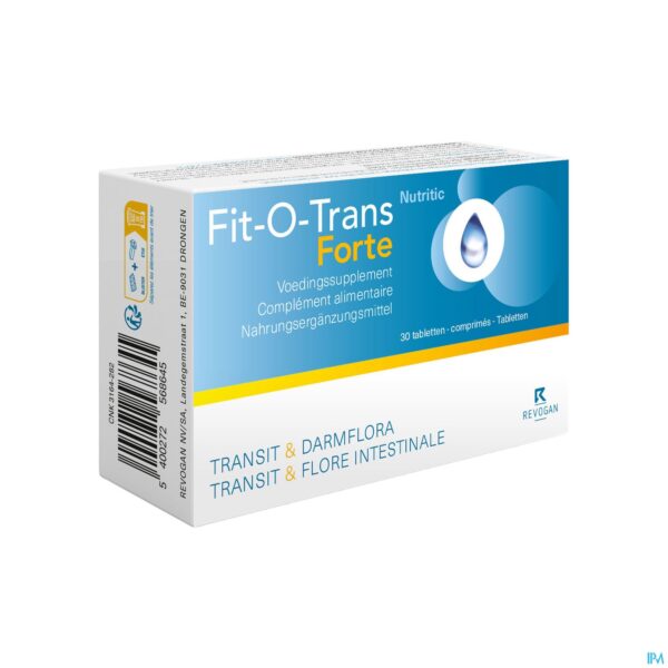 Packshot Nutritic Fit-o-trans Forte Tabl 30 6864 Revogan
