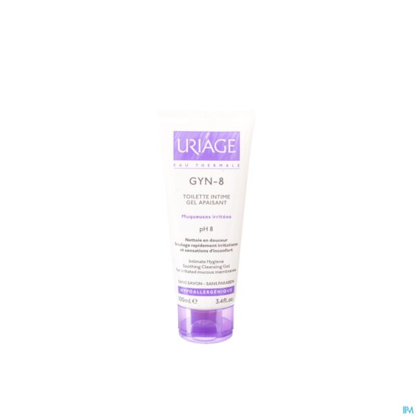 Packshot Uriage Gyn-8 Gel Apaisant 100ml