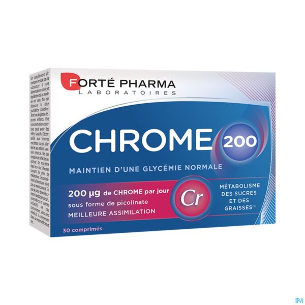 Packshot Chroom 100 Forte Pharma Tabl 30
