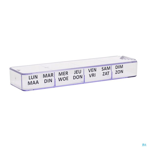 Packshot Medidose Pillendoos Zakmodel 1 Week