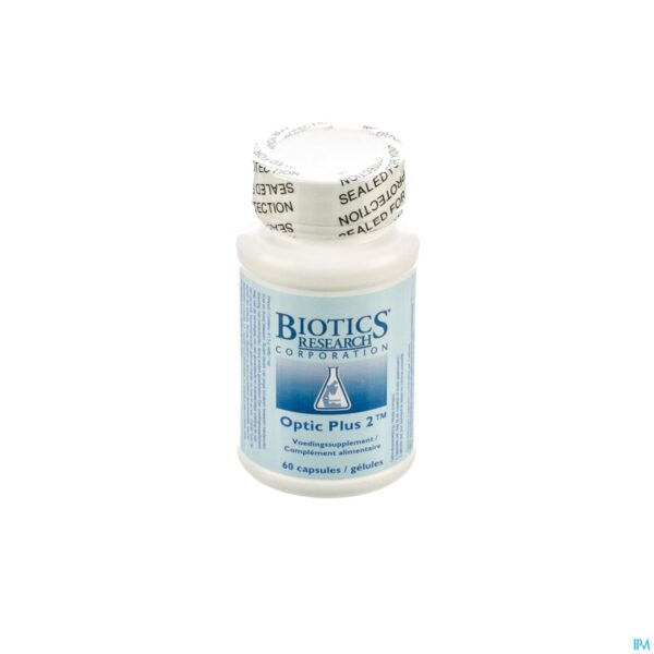 Packshot Optic Plus 2 Biotics Caps 60
