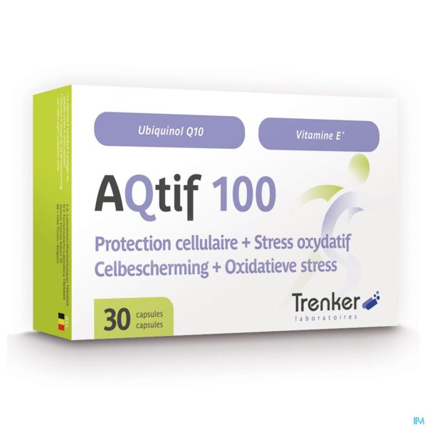 Packshot Aqtif 100 Caps 30 Packshot Aqtif 100 Caps 30