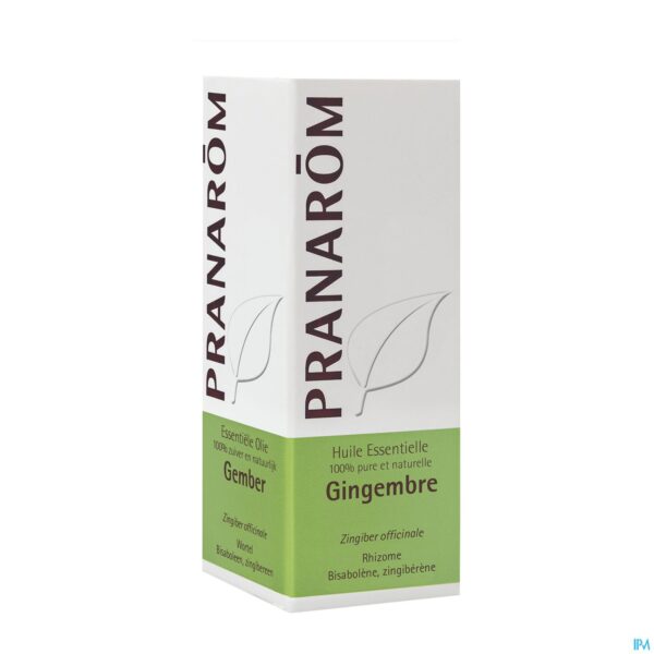 Packshot Pranarom Eo Gember 5ml