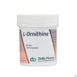 Packshot l-ornithine Caps 60x500mg Deba