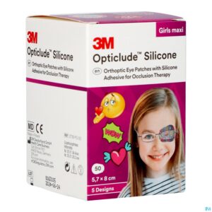 Packshot Opticlude 3m Silicone Eye Patch Girl Maxi 50