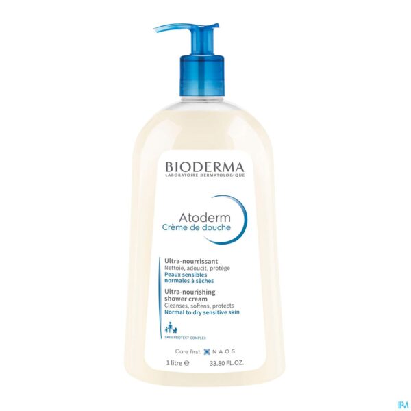Packshot Bioderma Atoderm Wascreme Voeden-beschermen 1l