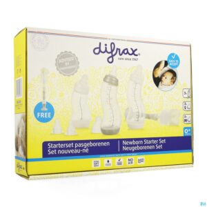 Packshot Difrax Startersset Flessenborstel Neutraal