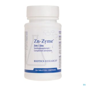 Packshot Zn-zyme Biotics Comp 100x15mg