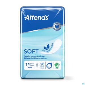 Packshot Attends Soft 1 Mini Inleg Anatom. 1x20