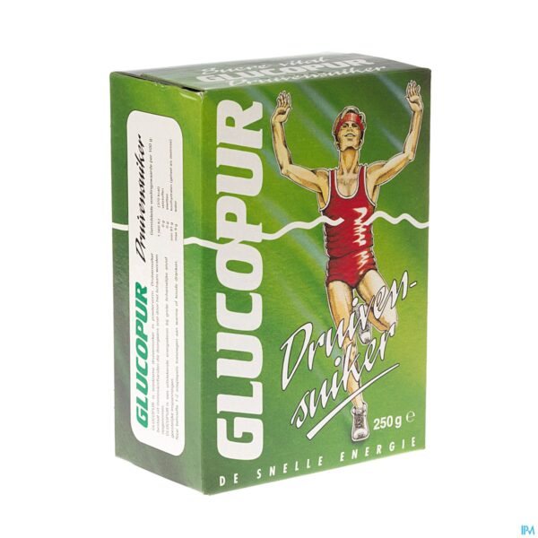 Packshot Glucopur Glucose Pdr 250g 5166 Revogan