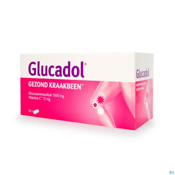 Packshot Glucadol 1500mg Tabl 84 Vervangt 1777234 Nf