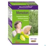 Packshot Mannavital Menoton V-caps 30