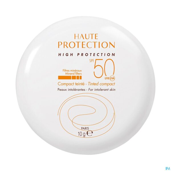 Productshot Avene Zon Compact Getint Spf50+ Goud 10g Productshot Avene Zon Compact Getint Spf50+ Goud 10g