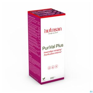 Packshot Purival Plus Siroop 200ml Nutrisan