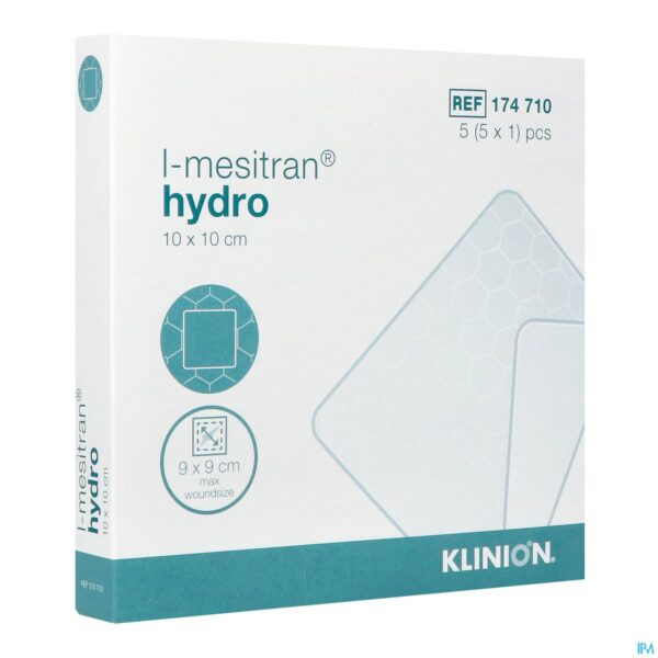 Packshot l-mesitran Kompres Hydro 10x10cm 5
