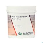 Packshot Beta-alanine 800mg Slow Release Comp 120 Deba