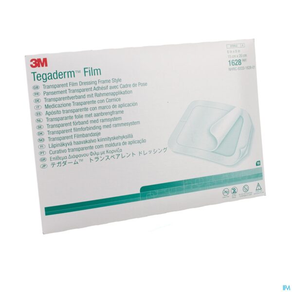 Packshot Tegaderm 3m Transp 15x20cm 10 1628