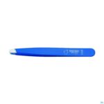 Packshot Morser Epileerpincet Schuin Blauw Inox 125b
