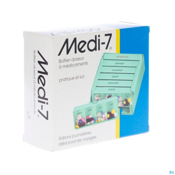 Packshot Medi-7 Pillendoos Week