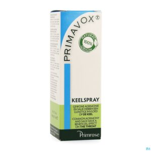 Packshot Primavox Adult Keelspray 10ml