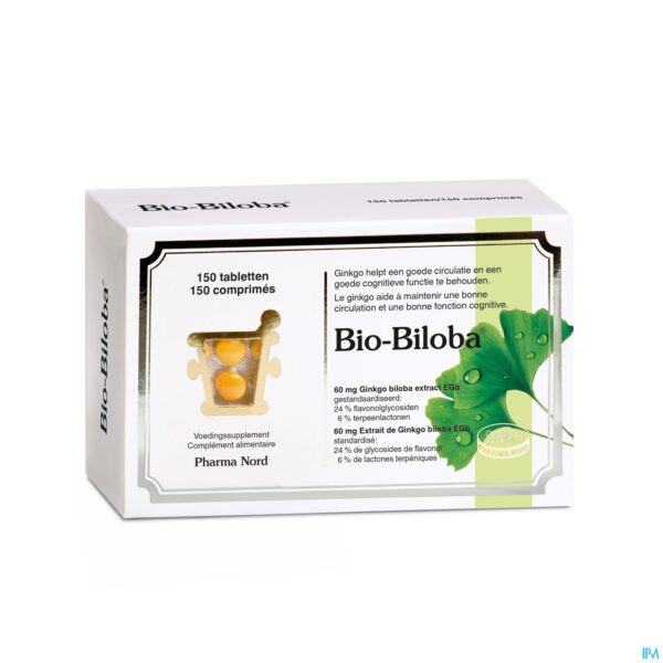 Packshot Bio-Biloba 150 Tabl Packshot Bio-Biloba 150 Tabl