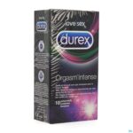 Packshot Durex Orgasm Intens Condoms 10