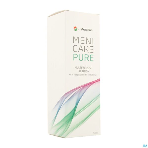 Packshot Menicare Pure Fl 250ml Packshot Menicare Pure Fl 250ml