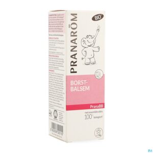 Packshot Pranarom Pranabb Borstbalsem Tube 40ml