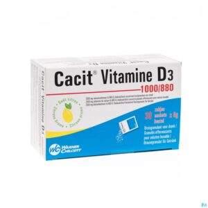 Packshot Cacit Vit. D3 1000/880 Sach Gran 30 Impexeco Pip