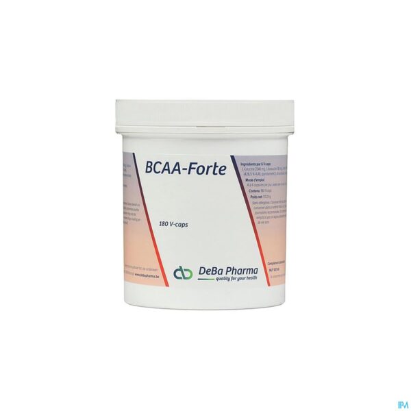 Packshot Bcaa Forte Caps 180 Deba