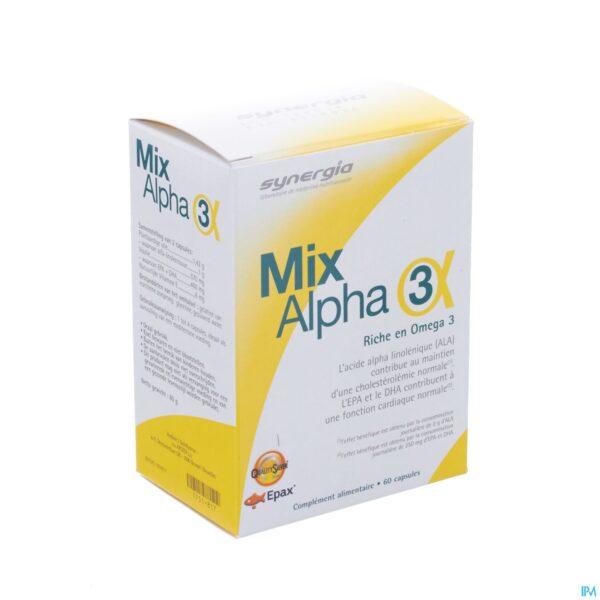 Packshot Mix Alpha 3 B Caps 60