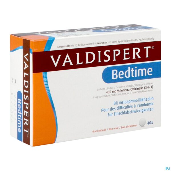 Packshot Valdispert Bedtime Omhulde Tabl 40 Packshot Valdispert Bedtime Omhulde Tabl 40