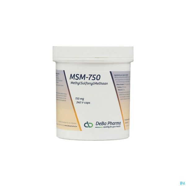 Packshot Msm-750 Caps 240 Deba