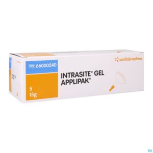 Packshot Intrasite Gel 5 X 15g 66000240