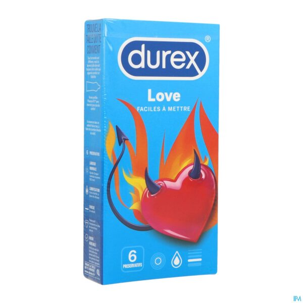 Packshot Durex Love Condoms 6