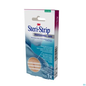 Packshot Steri-strip 3m Ster 6,0mmx 38mm Doos 1x 6 1542p-1