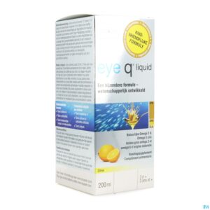 Packshot Eye Q Omega 3/6 Epa Citrus Springf.200mlcfr4418851