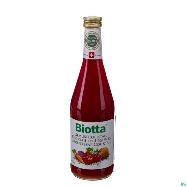 Packshot Biotta Groentesap 500ml