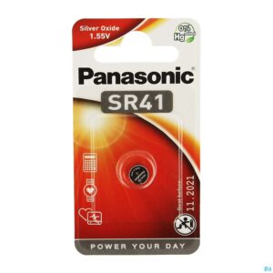 Packshot Panasonic Batterij Sr 41w 10