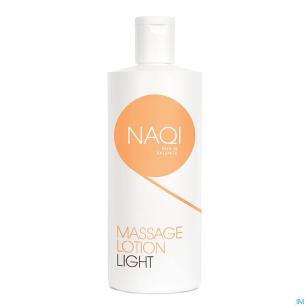 Packshot NAQI Massage Lotion Light 500ml Packshot NAQI Massage Lotion Light 500ml