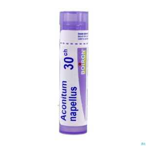 Packshot Aconitum Napellus 30ch Gr 4g Boiron