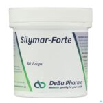 Packshot Silymar Forte Caps 60x500mg Deba