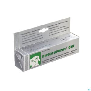 Packshot Enteroferm Hond/kat Gel Tube 1 X 20ml