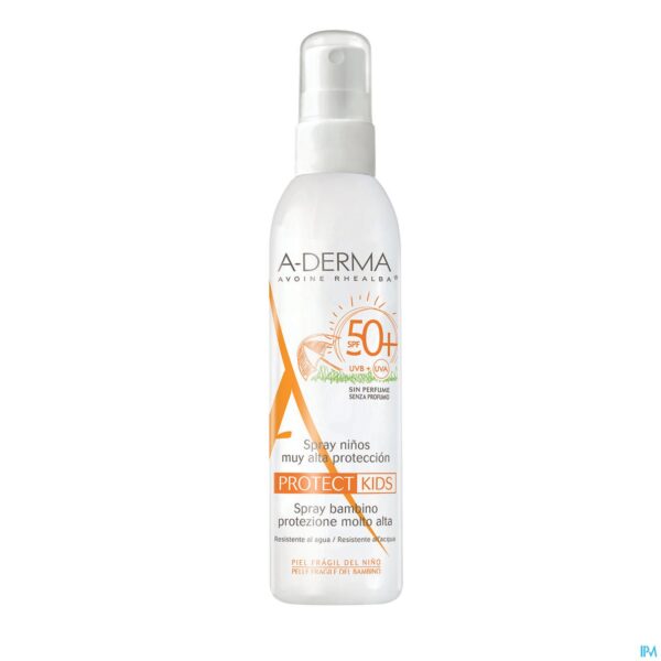 Packshot Aderma Protect Spray Kind Spf50+ 200ml Packshot Aderma Protect Spray Kind Spf50+ 200ml