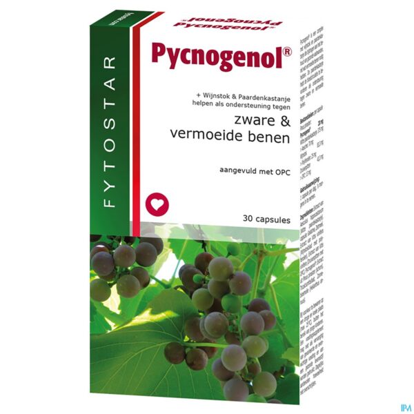 Packshot Fytostar Pycnogenol Caps 30 7587