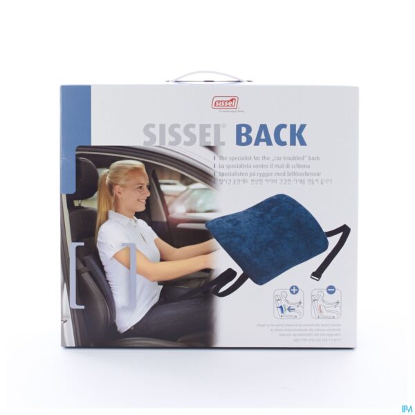 Packshot Sissel Back Rugsteun Lumbaal Grijs