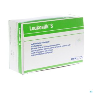 Packshot Leukosilk S Rol Kleefpleist.1,25cmx9,2m 24 4683300