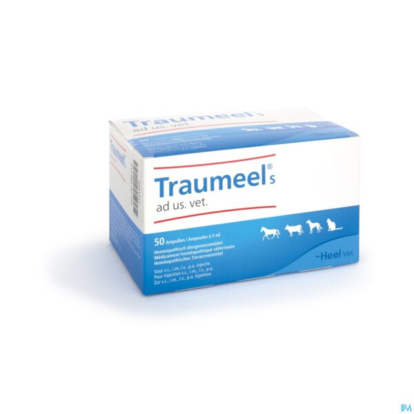 Packshot Traumeel S Ad Us.vet Amp 50x5,0ml
