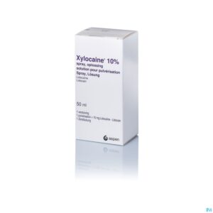 Packshot Xylocaine Spray 10% 50ml